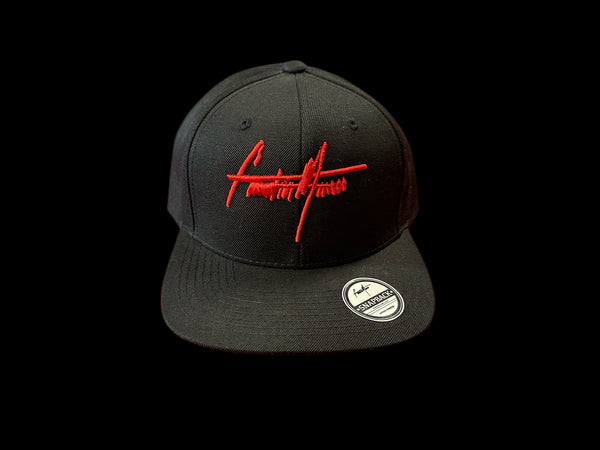 Red Signature Trucker Hat