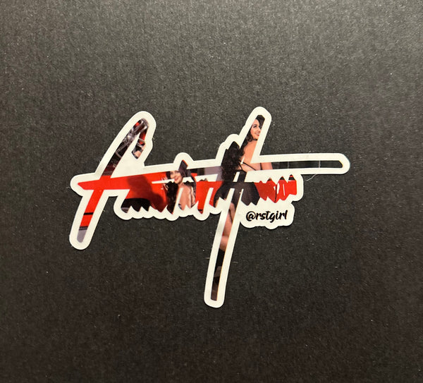 Sexy Signature Toolbox Sticker